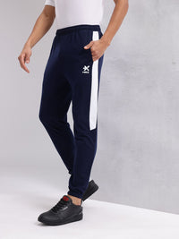 HRX by Hrithik Roshan Men Solid Joggers With Contrast Panel