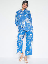 AND Floral Printed Shirt With Trousers