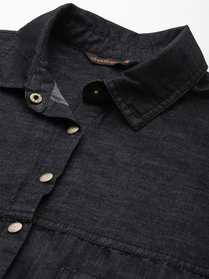 DressBerry Chambray Casual Shirt