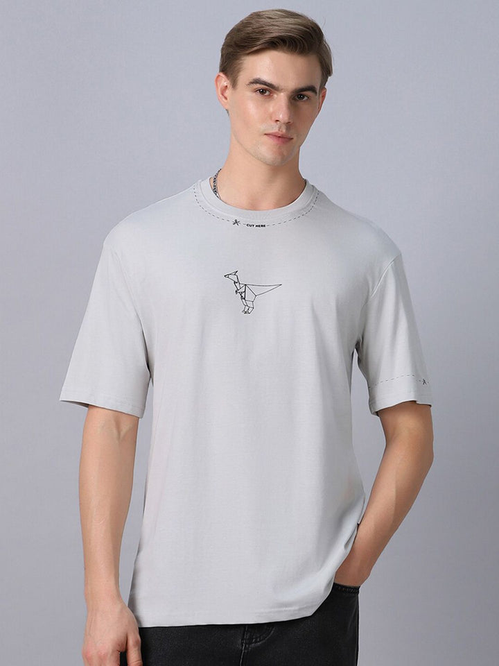 Bewakoof Orig Graphic Printed Cotton Oversized T-shirt