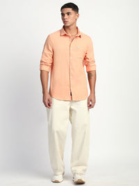 THE BEAR HOUSE Men Solid Slim Fit Casual Shirt