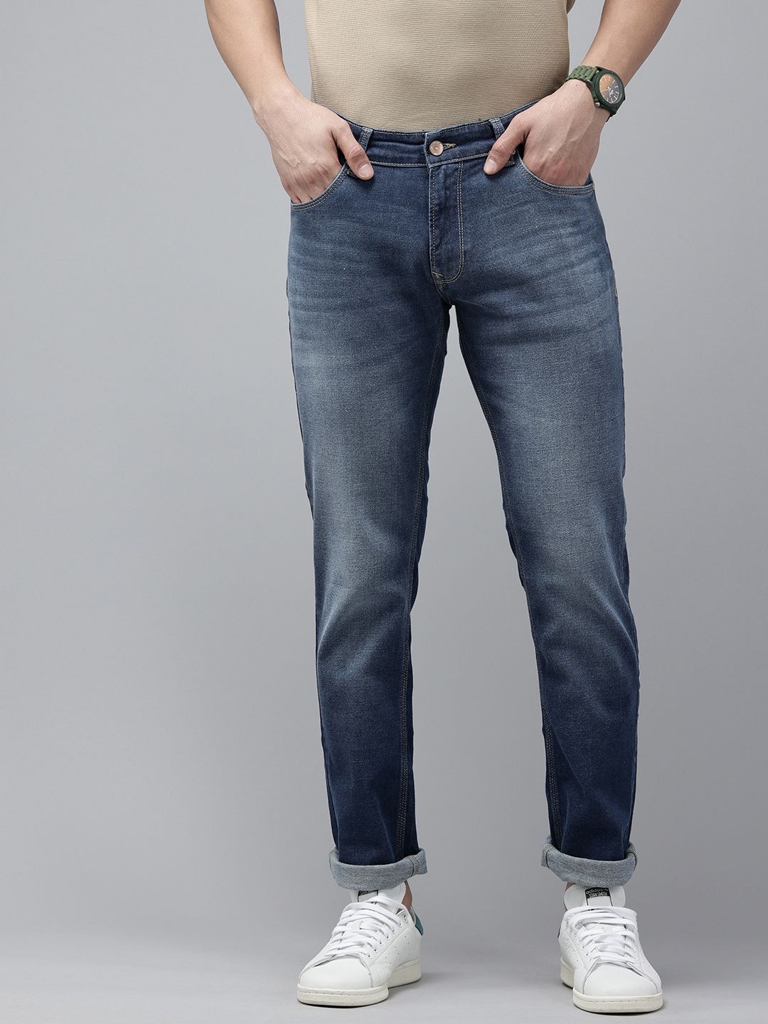 SPYKAR Men Rover Heavy Fade Stretchable Jeans