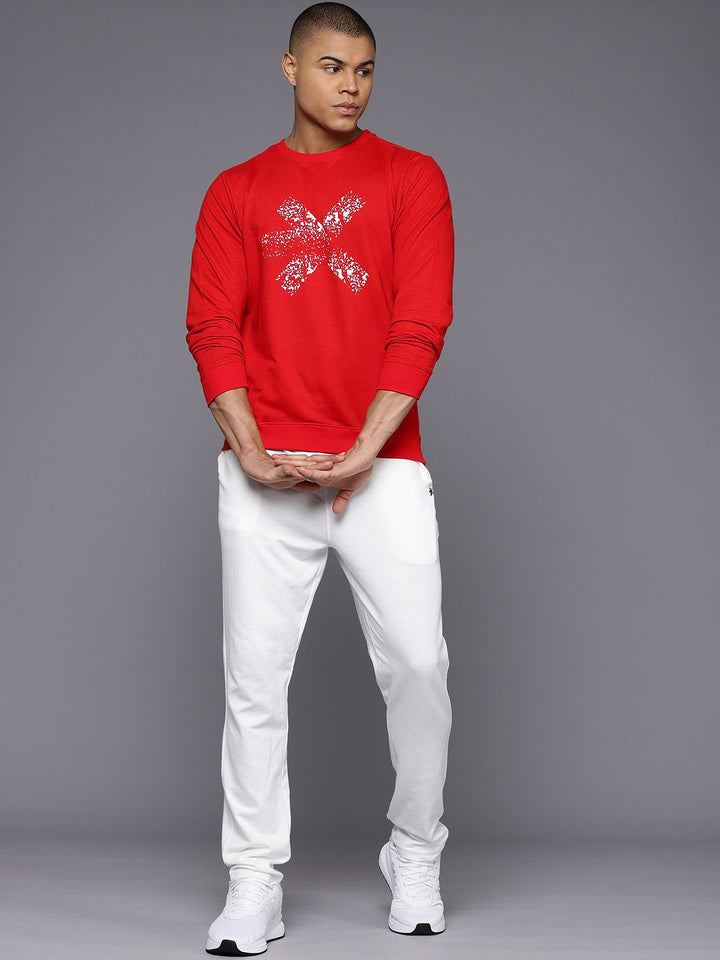HRX by Hrithik Roshan Men Printed Training Sweatshirt