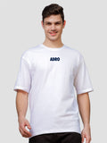 ADRO Men Typography Lengan Panjang Applique T-shirt