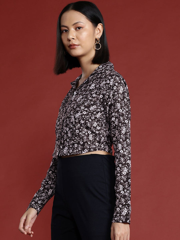 all about you Floral Printed Casual Shirt