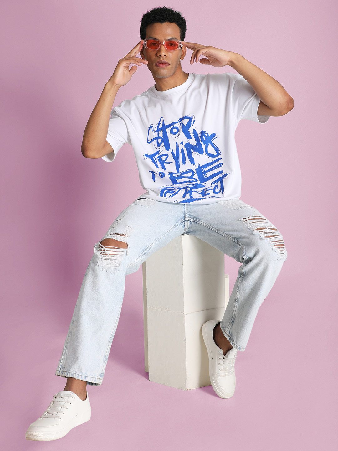 Bene Kleed Men Typography Printed T-shirt