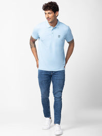 SPYKAR Men Cotton Polo Collar T-shirt