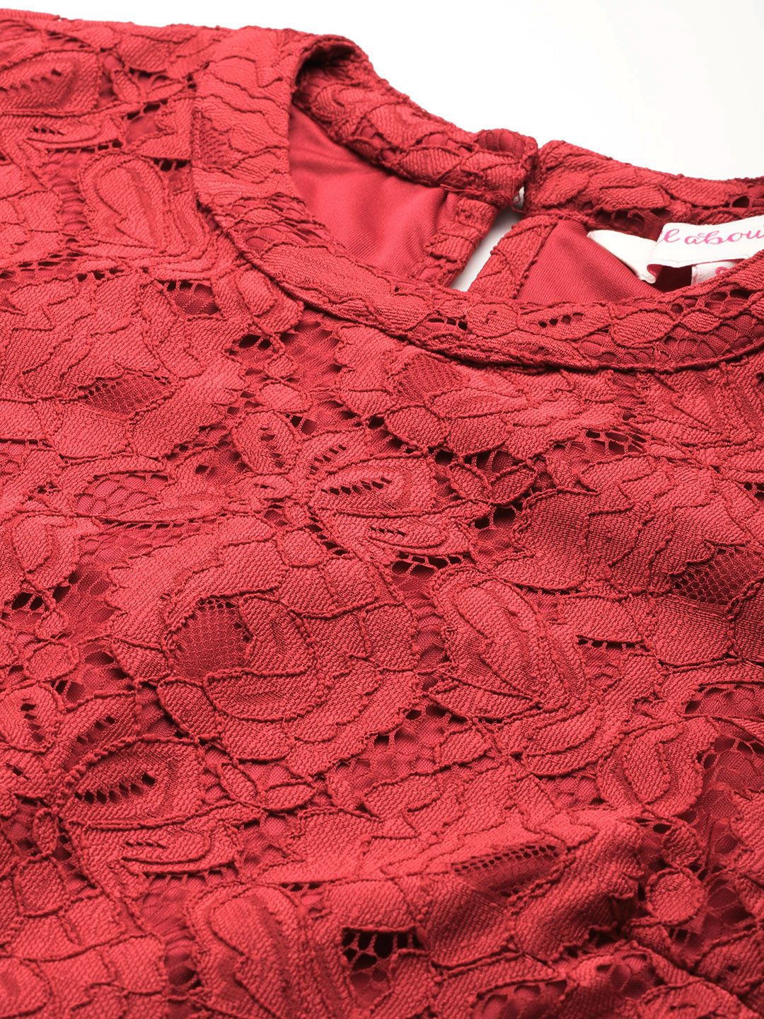 all about you Floral Lace Sheath Dress