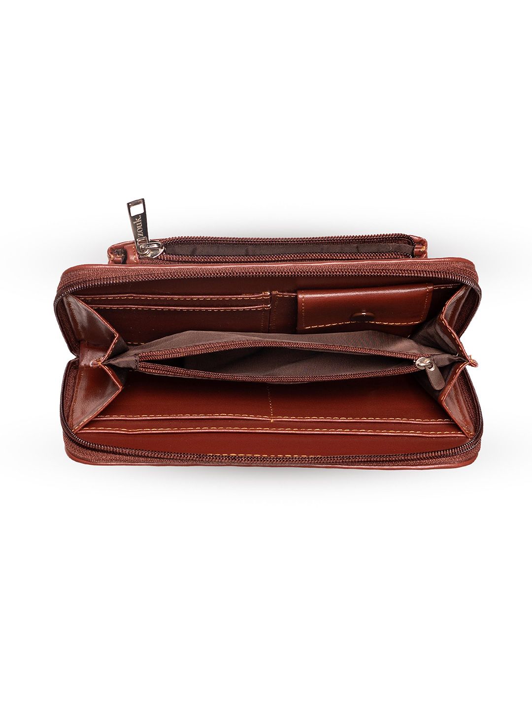 ZOUK Women Ethnic Motifs Printed Zip Around Wallet