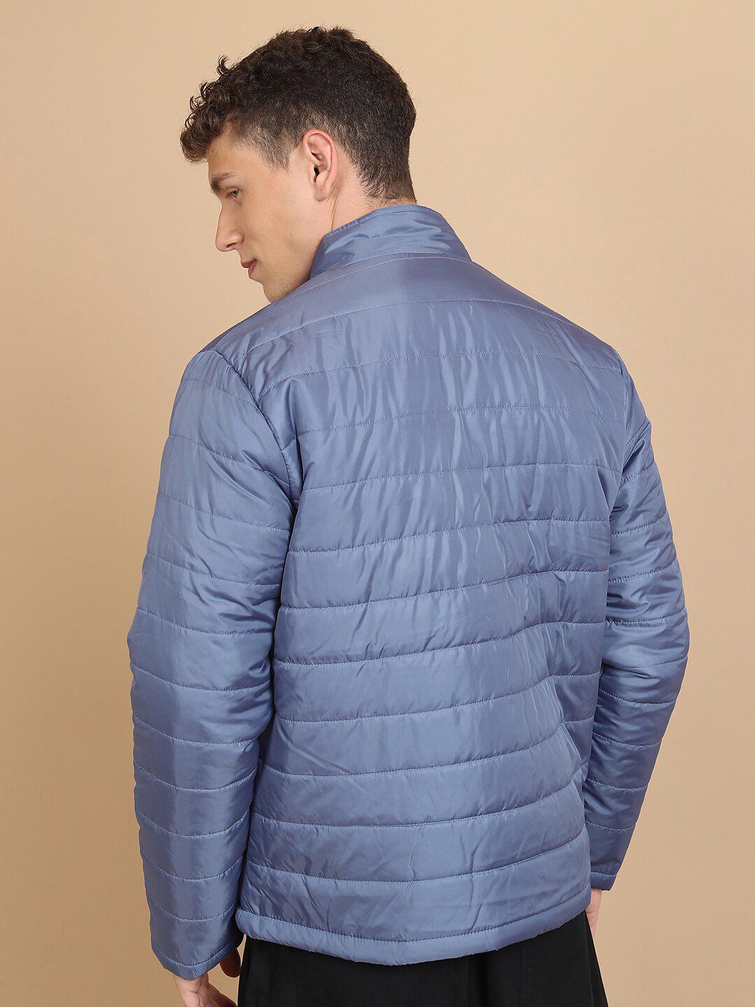 HIGHLANDER Mock Collar Puffer Jacket