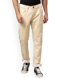 Being Human Men Beige Slim Fit Jeans