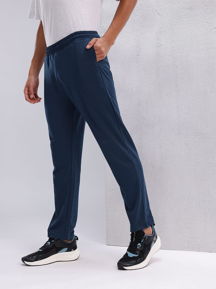 HRX by Hrithik Roshan Men Typography Detail Regular Fit Lifestyle Track Pants