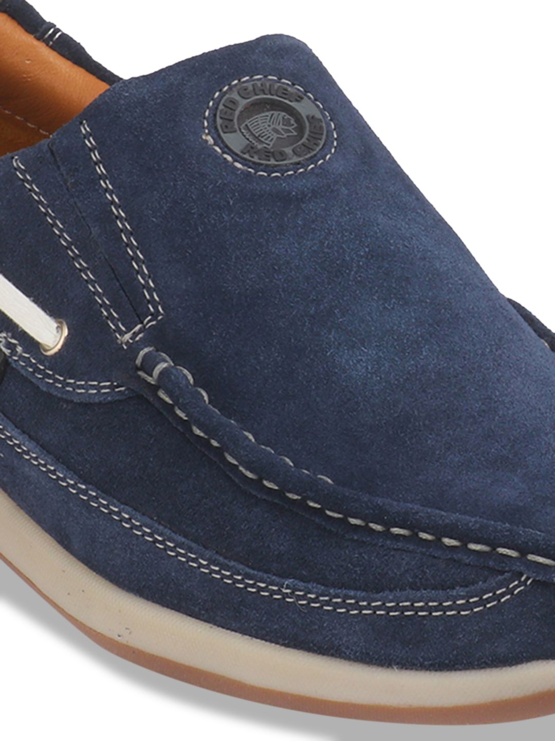 Red Chief Men Blue Boat Shoes