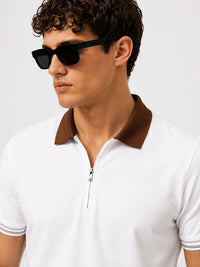ADRO Men Polo Collar T-shirt