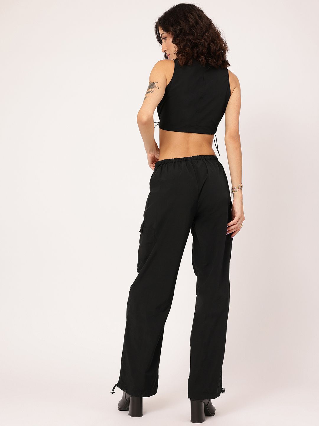 DressBerry Collegiate Cool Sleeveless Crop Co-Ord