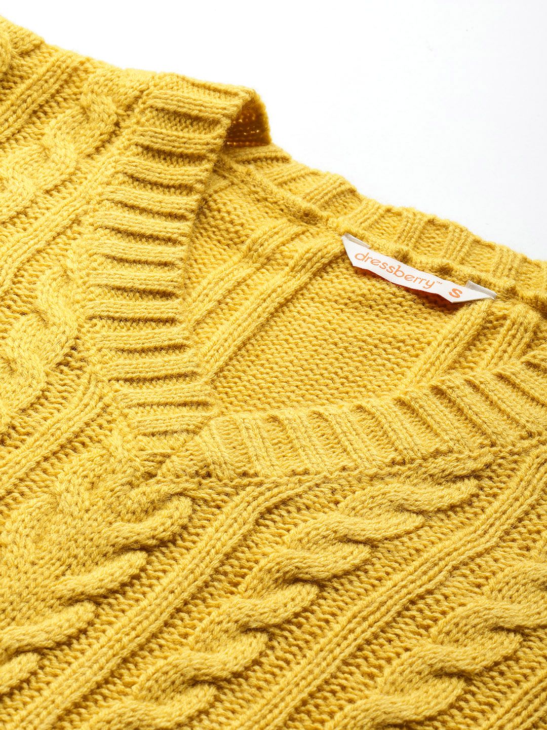 DressBerry Cable Knit Pullover