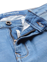 Mr Bowerbird Men Straight Fit Stretchable Casual Jeans