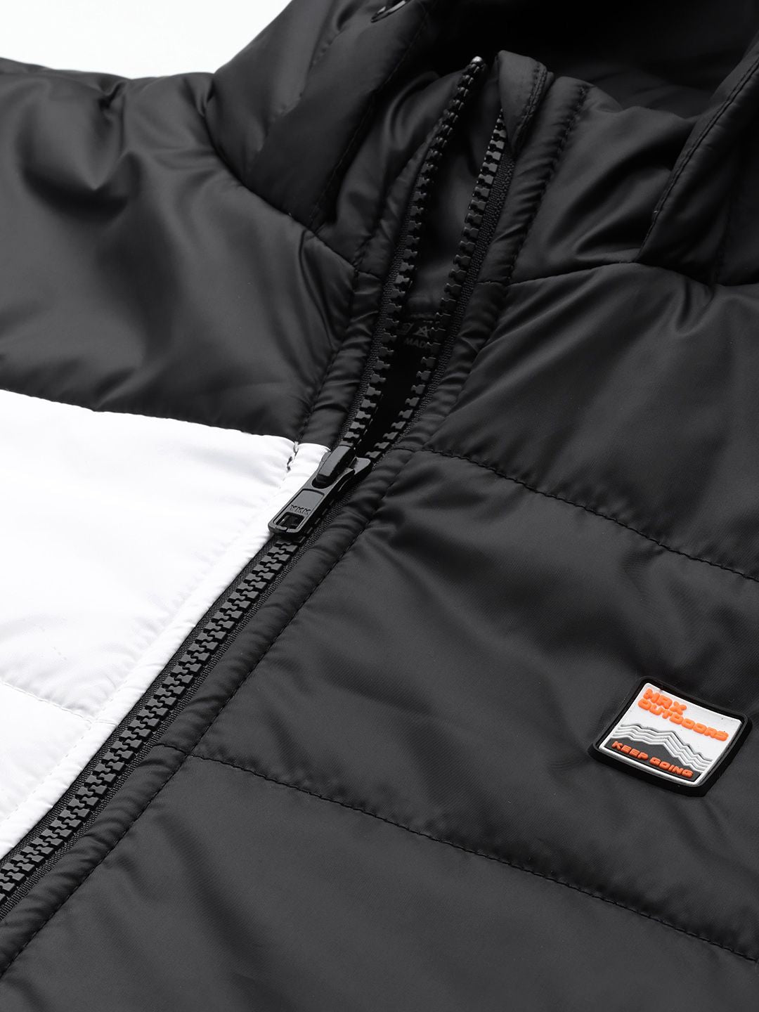 HRX by Hrithik Roshan Colourblocked Outdoor Hooded Jacket