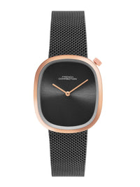 French Connection Women Dial & Stainless Steel Bracelet Style Straps Analogue Watch FCN0112BM