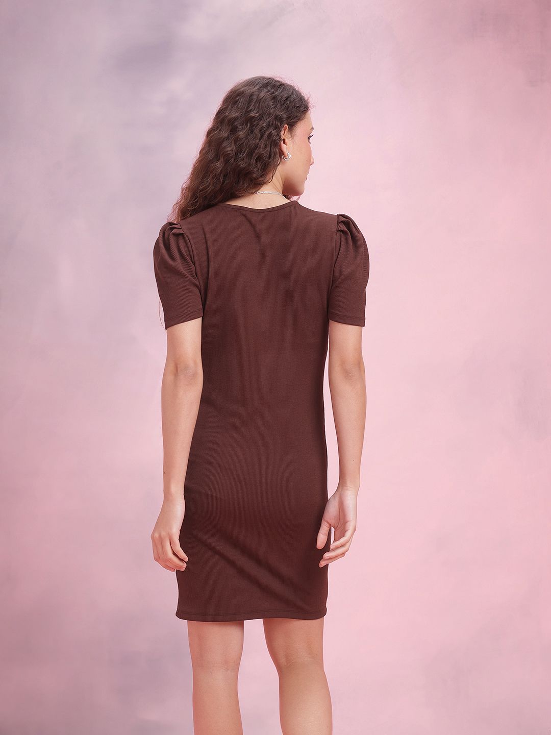 DressBerry Ribbed Bodycon Dress