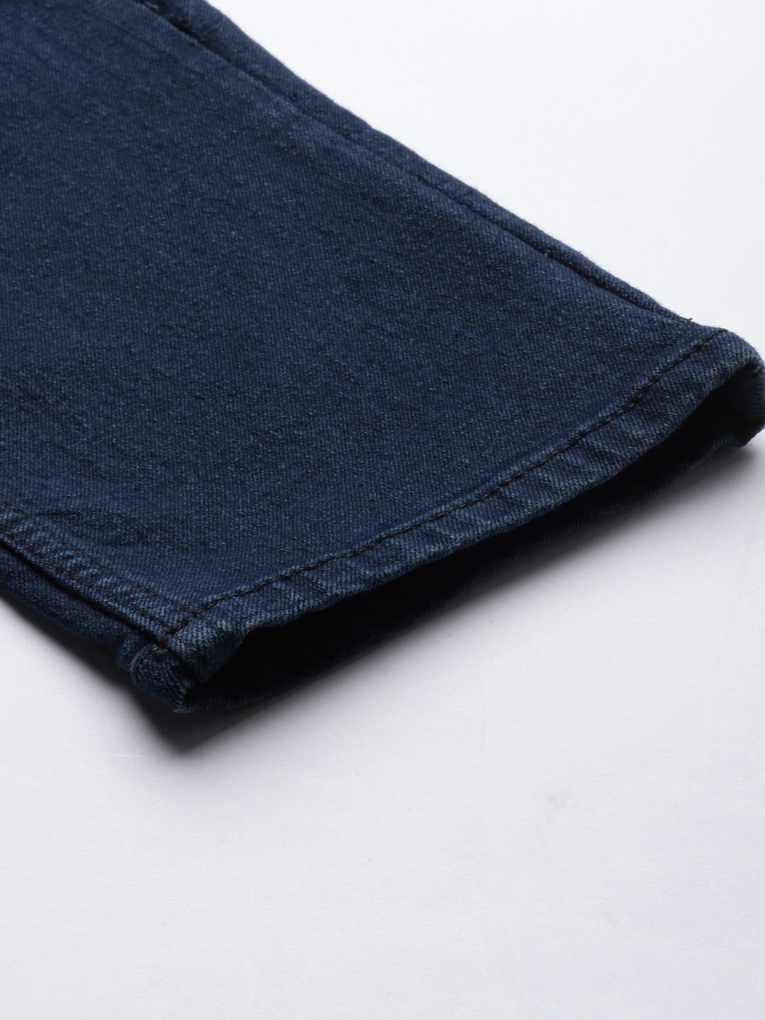 The Indian Garage Co Men Slim Fit Heavy Fade Stretchable Jeans