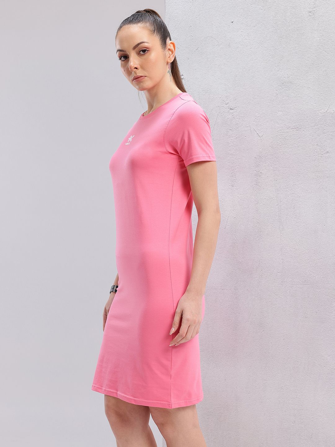 HRX by Hrithik Roshan Print Detail Lifestyle T-shirt Dress