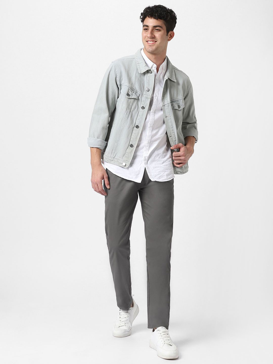 Urbano Fashion Men Slim Fit Easy Wash Cotton Chinos