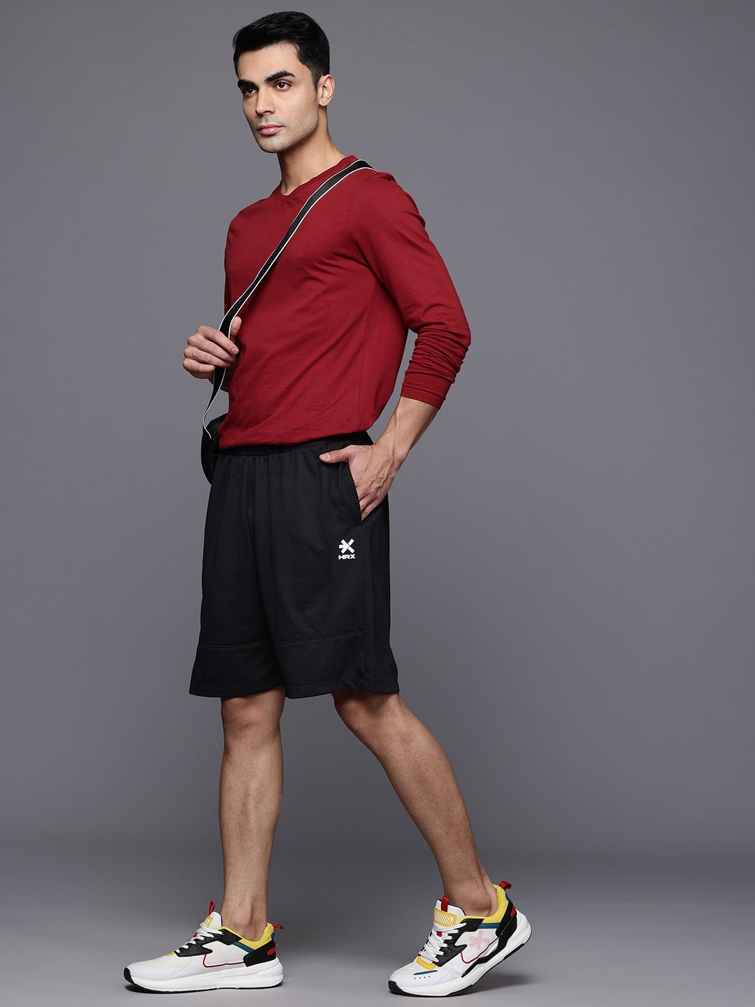 HRX by Hrithik Roshan Men Mid-Rise Regular Shorts