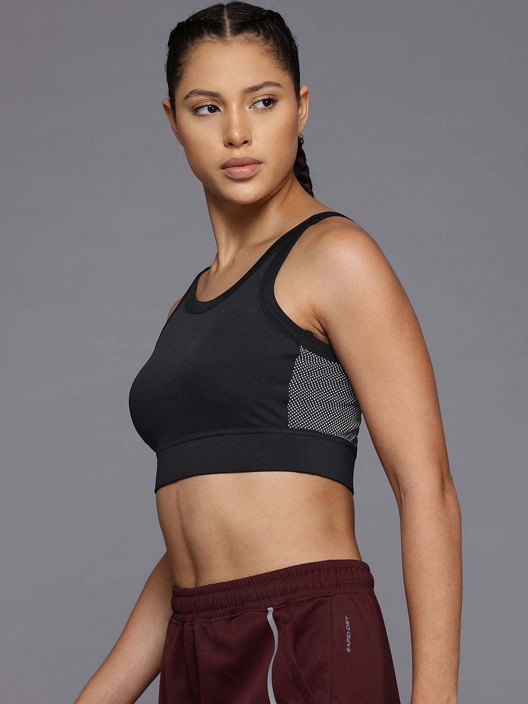 HRX by Hrithik Roshan Full Coverage Lightly Padded Rapid-Dry Training Bra