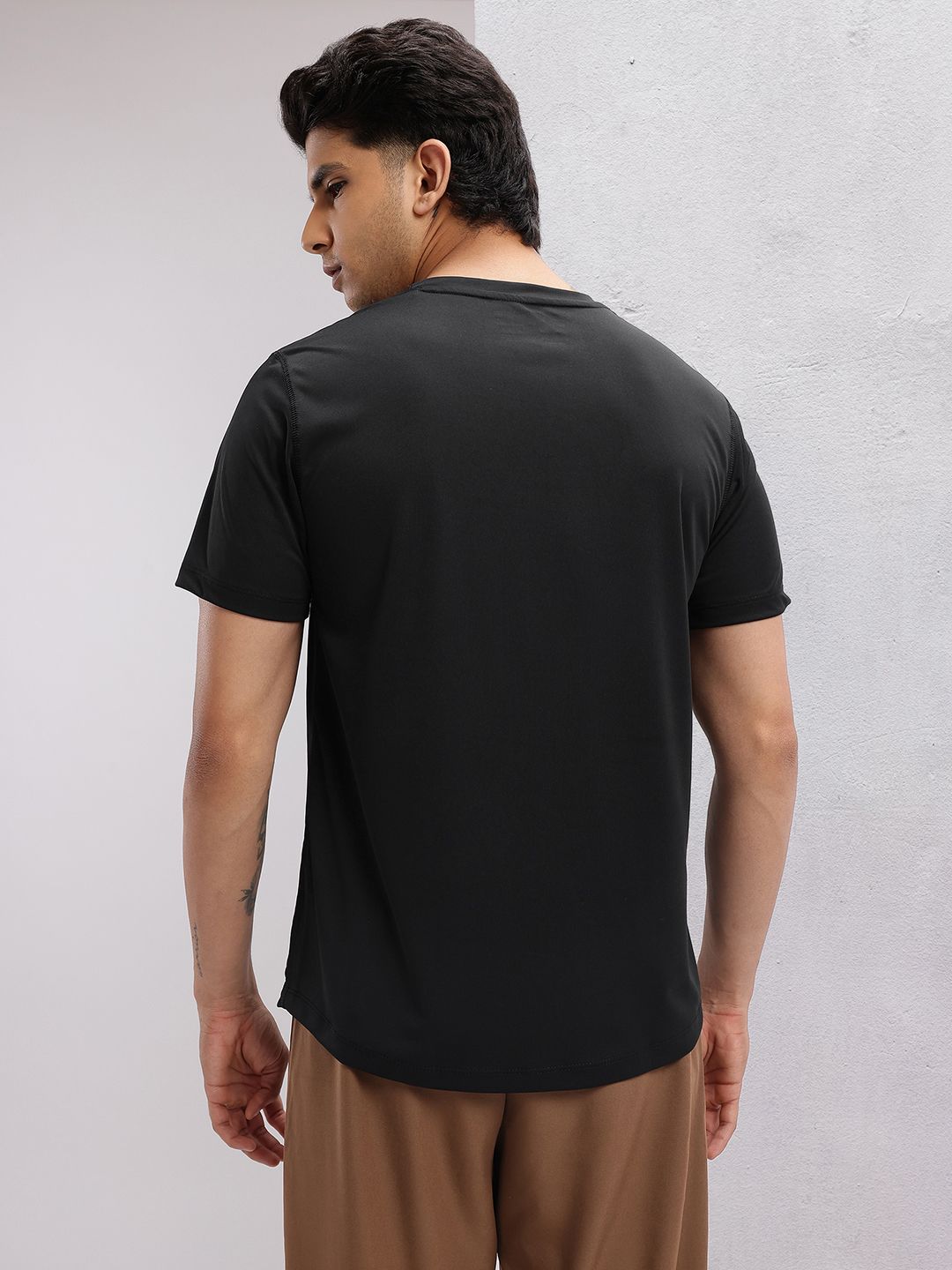 HRX by Hrithik Roshan Men Printed Rapid-Dry Training T-shirt