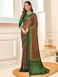 Saree mall Ethnic Motifs Beads and Stones Pure Silk Banarasi Sarees