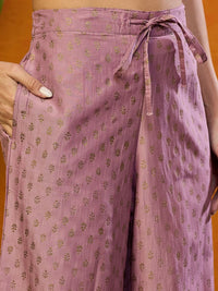 KALINI Floral Embroidered Regular Sequinned Kurta with Palazzos & With Dupatta