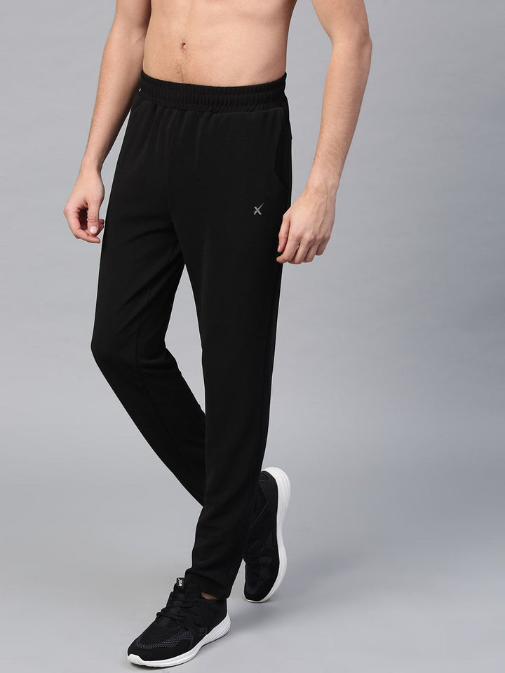 HRX by Hrithik Roshan Men Black Active Essential Track Pants
