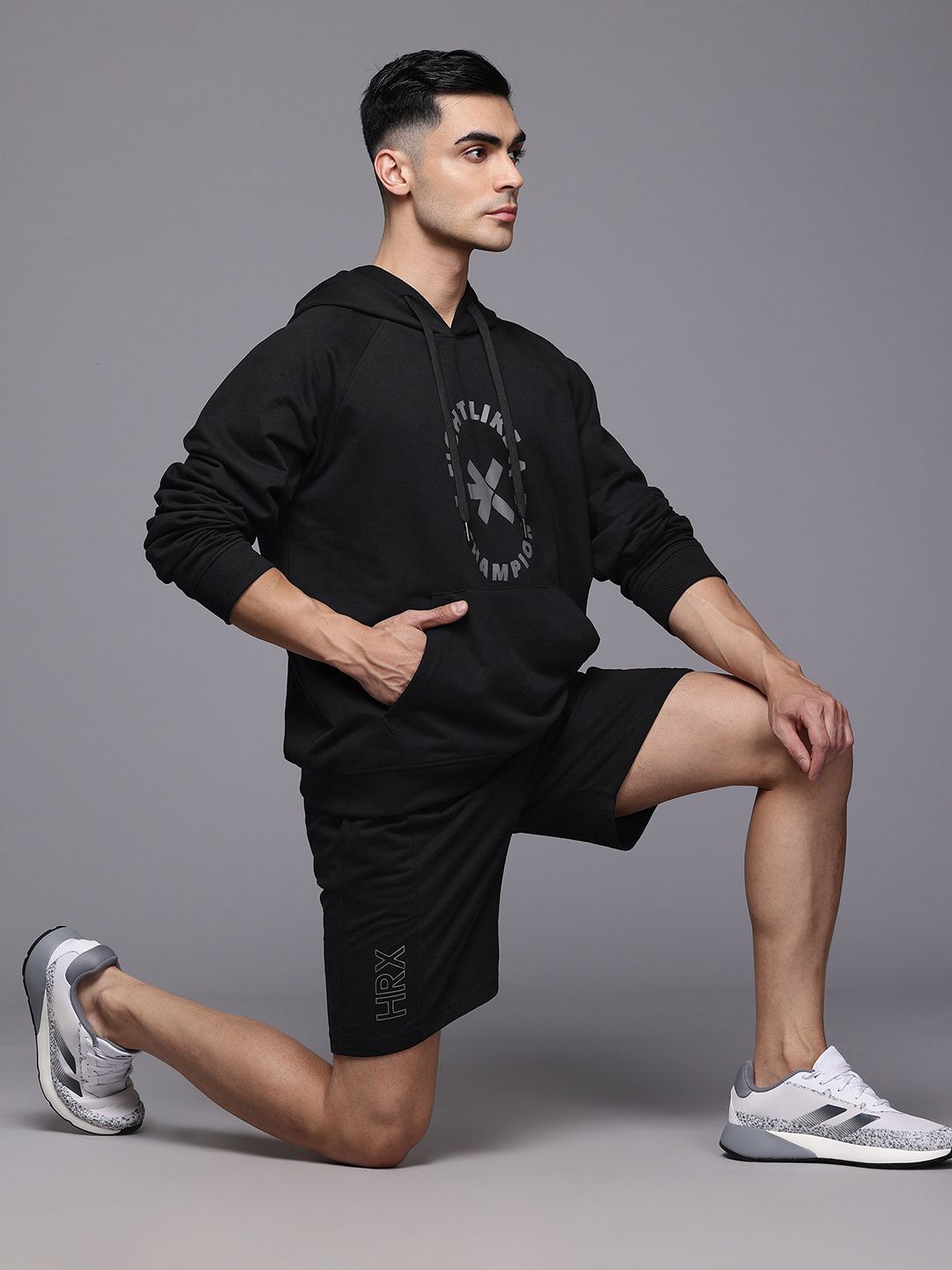 HRX by Hrithik Roshan Printed Training Tracksuit