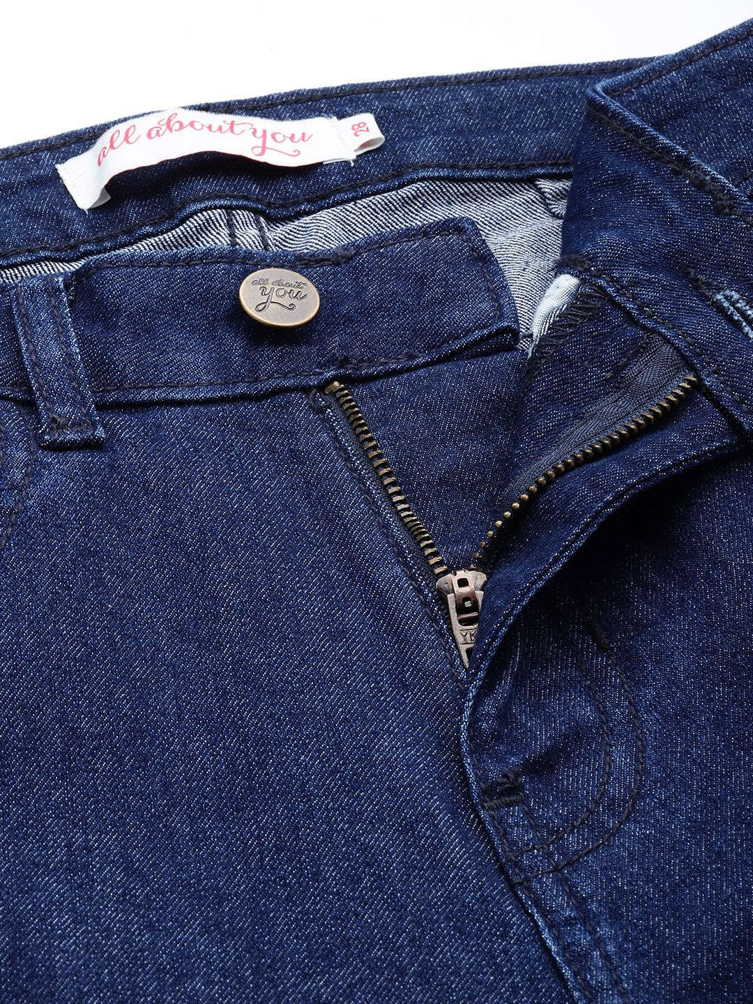 all about you Women Slim Bootcut High-Rise Stretchable Jeans