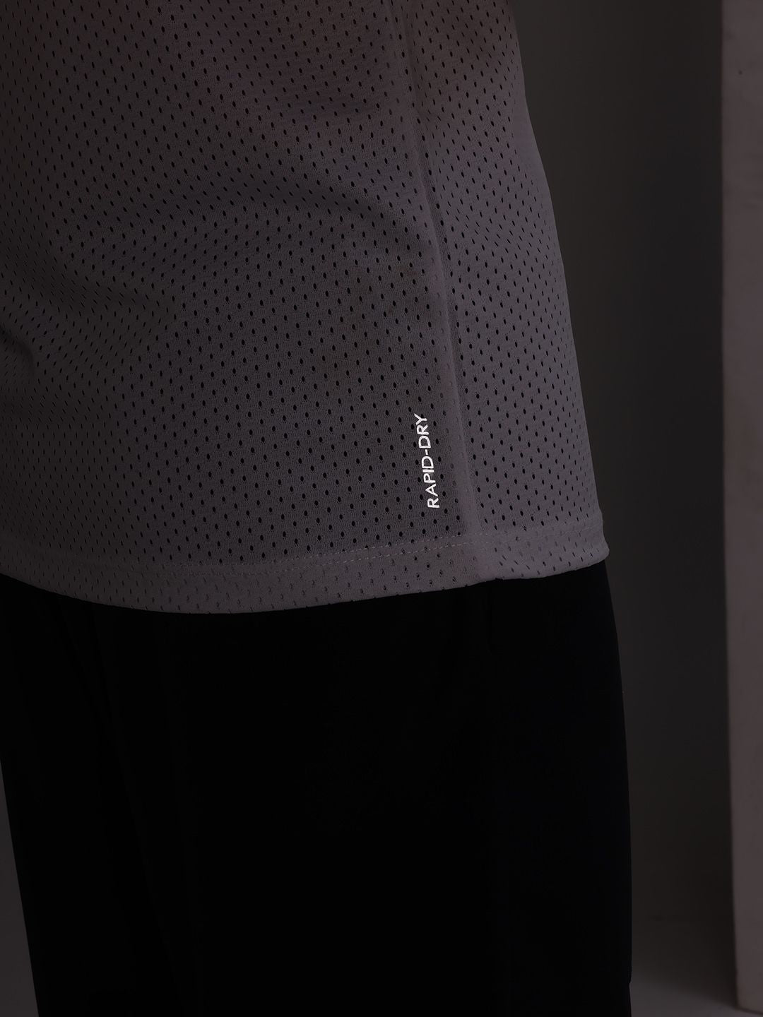 HRX by Hrithik Roshan Perforated Rapid-Dry Training T-shirt