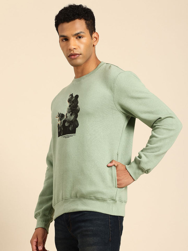 Being Human Graphic Printed Sweatshirt
