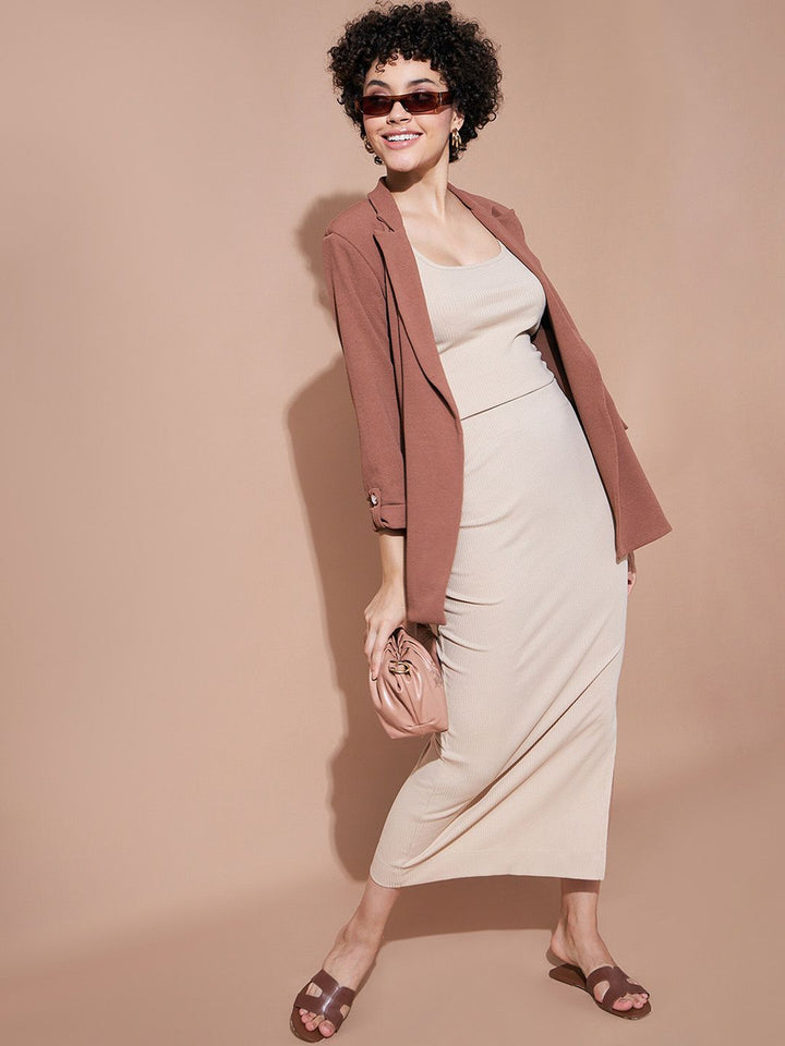 SASSAFRAS BASICS Pencil Midi Skirt