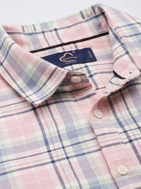 Being Human Tartan Checked Slim Fit Opaque Pure Cotton Casual Shirt
