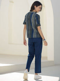 SANSKRUTIHOMES Women Printed Pure Cotton Top With Trousers Co-Ords