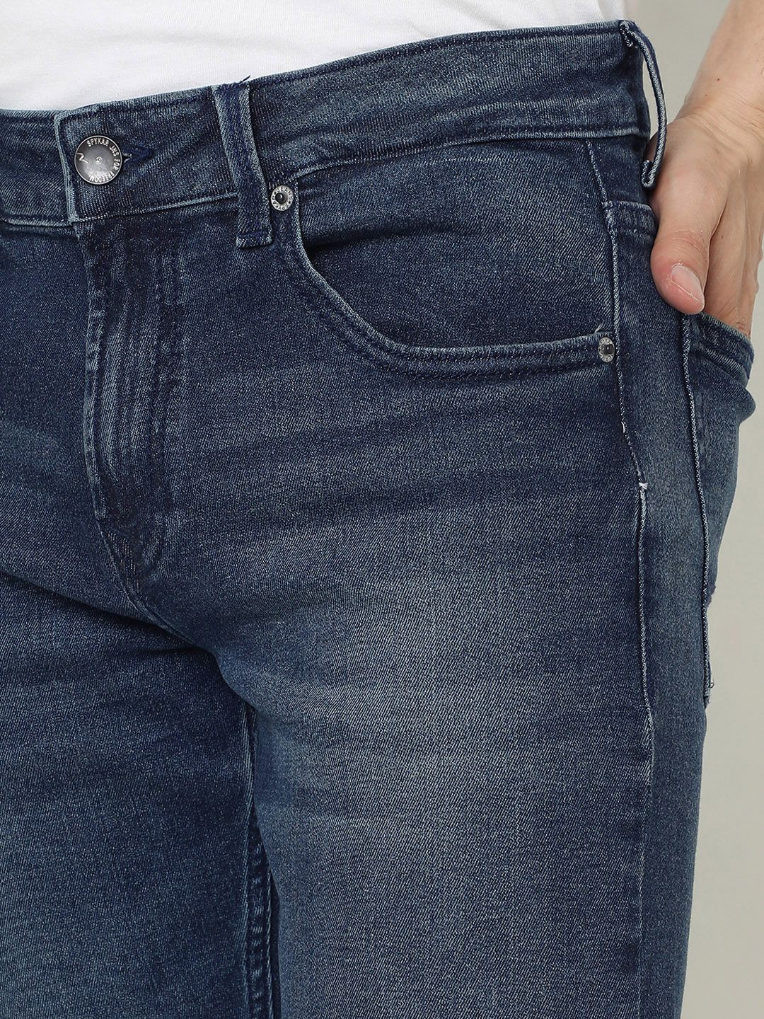 SPYKAR Men Slim Fit Low-Rise Stretchable Jeans
