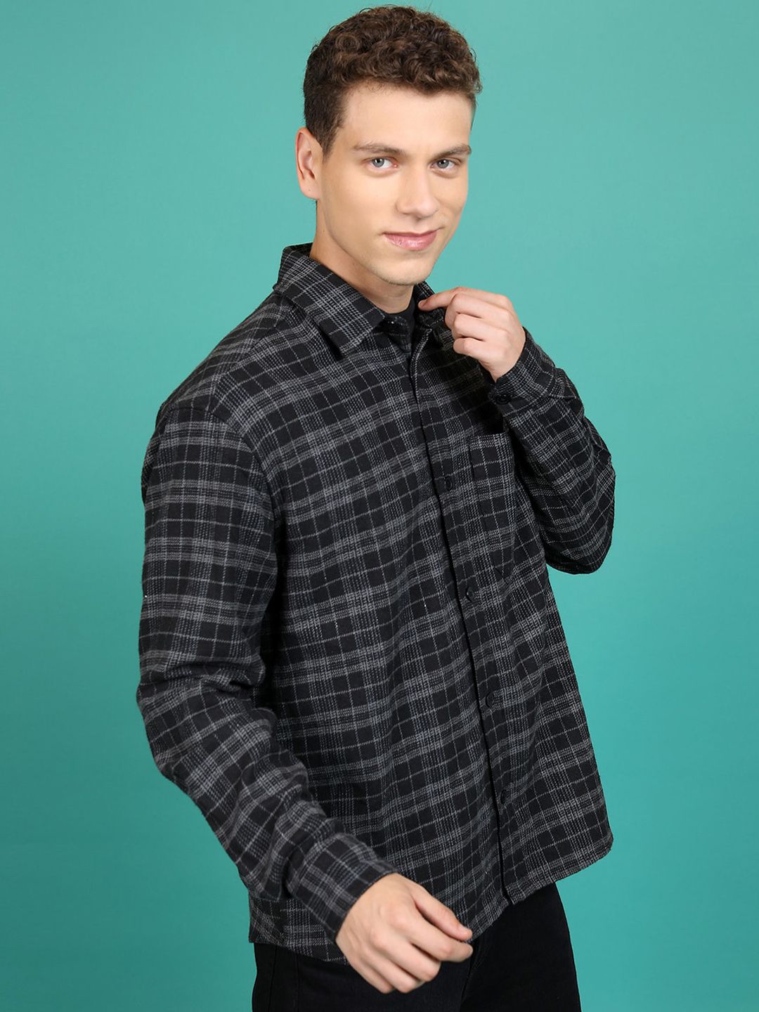 HIGHLANDER Tartan Checked Flannel Shirt