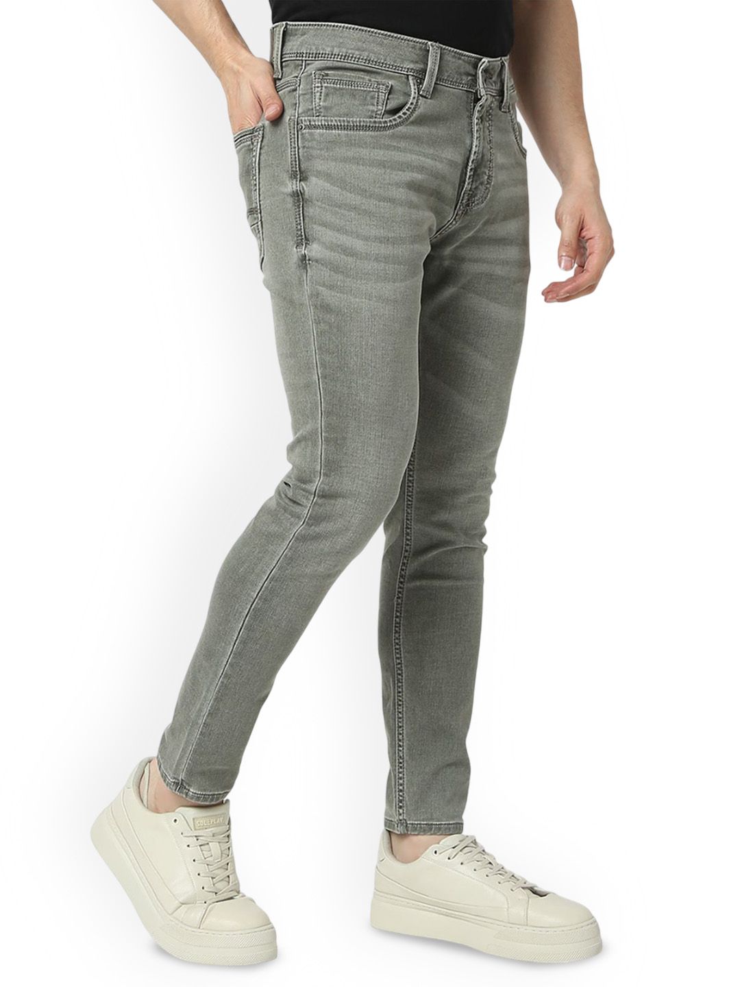 SPYKAR Men Slim Fit Light Fade Jeans