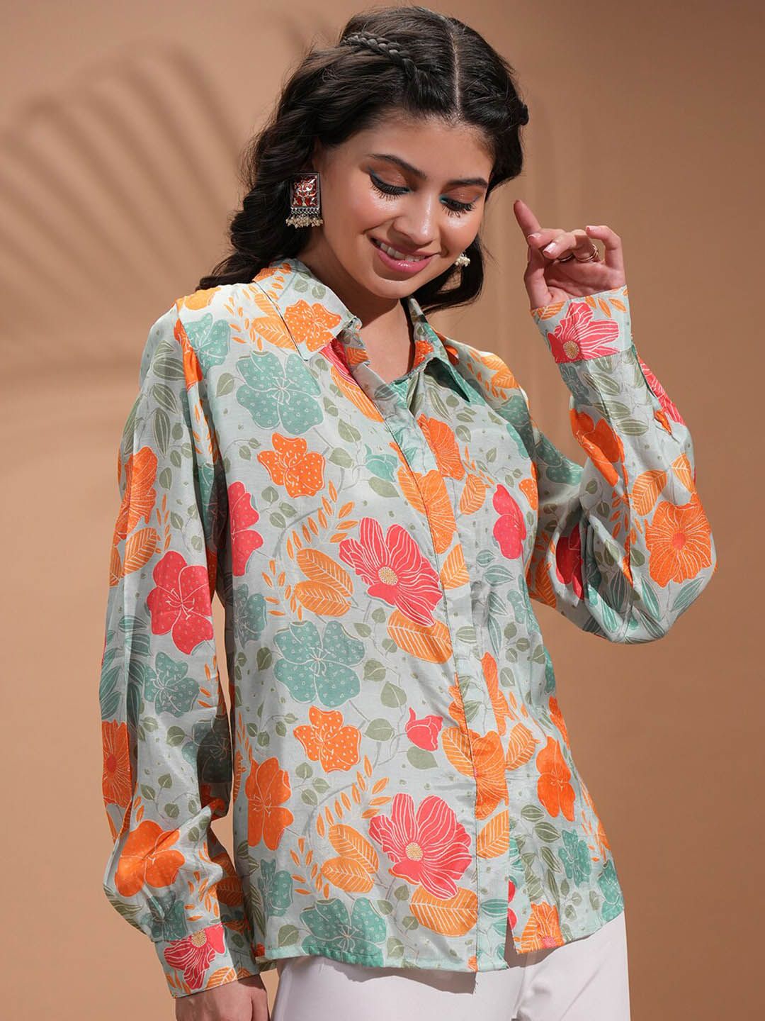 Vishudh Womens Regular Fit Shirt