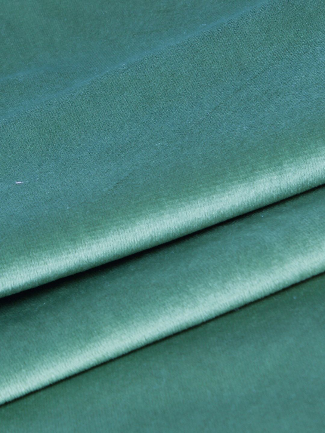 STITCHNEST Green 5 Pieces Velvet Square Cushion Covers