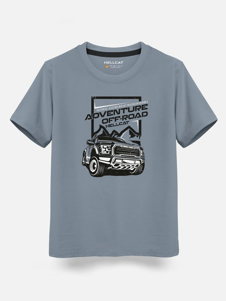 HELLCAT Boys Pack Of 3 Printed Cotton T-shirt