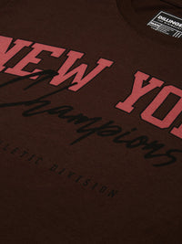 DILLINGER Typography Printed Cotton T-shirt