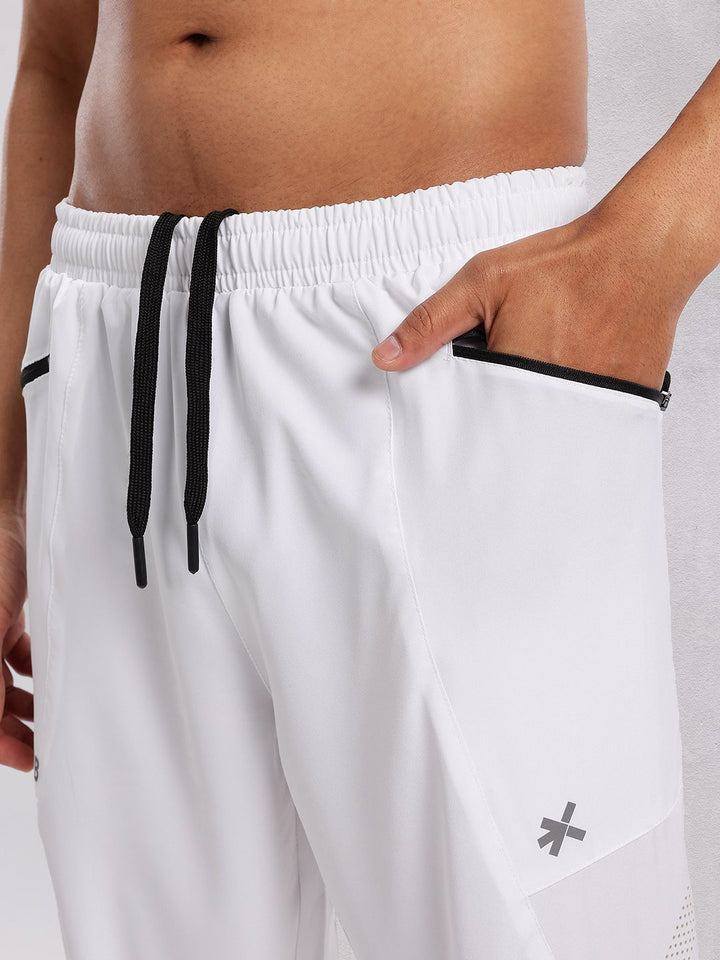HRX by Hrithik Roshan Men Reflective Detail Rapid-Dry Running Track Pants