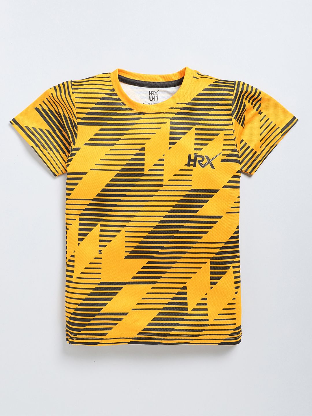 HRX by Hrithik Roshan Boys Geometric Printed T-shirt