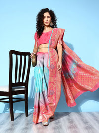 Saree mall Ethnic Motifs Saree with Woven Design Border